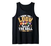 Taco de Billar de Billar Deportes Jugador de Billar Profesional Camiseta sin Mangas