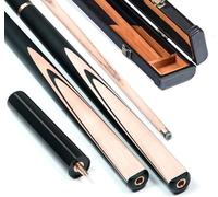 Taco de Billar de Billar Profesional de 18 oz para Adultos, Taco articulado de 57 Pulgadas 3/4 Hechos a Mano con Puntas de Taco de 10 mm, para Profesionales y entusiastas del Billar -4129 (c