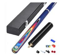 Taco de Billar Tacos de Billar Set de Tacos de Billar 3/4 Taco de Billar 9,5/10/11,5 mm Cabeza, aplicable a Snooker, Black Eight, Sixteen Color, Nine Ball -4819 (Color: B, tamaño: 10mm)