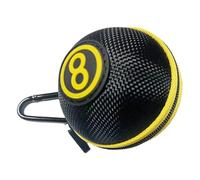 Taco de bola de billar, caja de madera de alta calidad, soporte para accesorios de mesa de billar, estante portátil de gran capacidad con cerradura, organiza una pequeña sala de juegos para bolas de