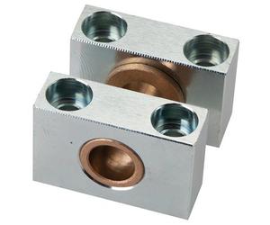 Taco de cojinete para fijación giratoria central 63 mm 80 mm