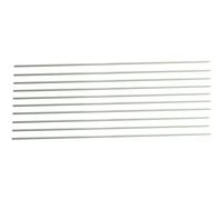 Taco de fibra de vidrio 10 Uds varillas de fibra vidrio, varilla blanca, longitud 1,5 3 4 metros, diámetro 2,5mm, elásticas, Material del modelo(2x1500mm)
