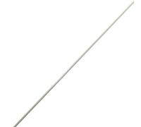Taco de fibra de vidrio Varilla de fibra vidrio sólida blanca, estacas soporte agrícola, barra elástica 2, 3, 4 y 6 metros largo, 1 ud(4x6000mm)