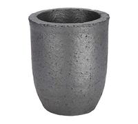 Taco de grafito, 6 kg, para fundir grafito, horno de grafito, molde de silicona para la producción de metal, forma de vaso de carburo de silicio