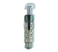 Taco de hierro fundido GM 12 S con tornillo de cabeza hexagonal TE (20 uds.)