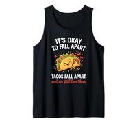 Taco de Salud Mental está Bien desmoronarse en la Conciencia Hombres, Mujeres Camiseta sin Mangas