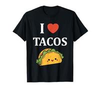 Taco de tacos pequeños de comida rápida simples i love Tacos Camiseta