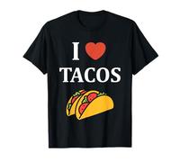 Taco de tacos pequeños de comida rápida simples i love Tacos Camiseta