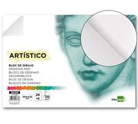 Bloc dibujo liderpapel artístico encolado 594x420mm 24+6 hojas 120g/m2 sin recuadro