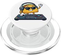 Taco DJ Party Music Techno Rave Design PopSockets PopGrip para MagSafe