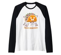 Taco Drácula Divertido Snack Camiseta Manga Raglan