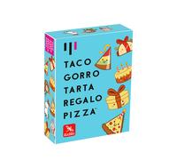 Ludilo - Taco Gorro Tarta Regalo Pizza | Juegos De Mesa Niños 8 Años | Juego De Cartas De 3 A 8 Jugadores | Juegos Reunidos | Regalo Niño 8 Años O Más