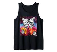 Taco Pizza Cat Camiseta sin Mangas