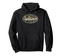 Taco Queen Vintage Camo Distressed Classic Design Sudadera con Capucha