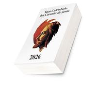 TACO SAGRADO CORAZÓN DE JESÚS 2026. CLÁSICO CON IMÁN (Taco Calendario del Corazón de Jesús)