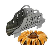 Taco Shaper, Stainless Steel Taco Mold, Corn Tortilla Shell Maker for Oven, Air Fryer, Dishwasher Safe Tacos Press for Mexican Cuisine Lovers, Meal Prep, Kitchen Cooking, Dinner Party, Food Truck Use