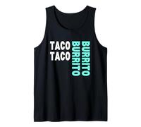 Taco Taco Burrito Burrito Camiseta sin Mangas