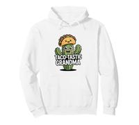 Taco Tastic Grandma Cute Taco Cactus ama la Comida Mexicana Sudadera con Capucha