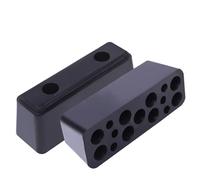 Taco Tope de Caucho para Camion, Topes de Goma Parachoques, Parachoques de Goma para Muelle de Carga, Camion, Remolque, Semirremolque, Furgón