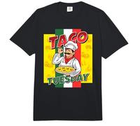 Taco Tuesday Pizza Night | Italiano Divertido y sarcástico Comfort Colors Adult Heavyweight T-Shirt