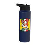 Taco Tuesday Pizza Night | Italiano divertido y sarcástico Stainless Steel Insulated Water Bottle