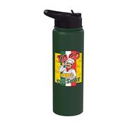 Taco Tuesday Pizza Night | Italiano divertido y sarcástico Stainless Steel Insulated Water Bottle