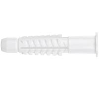 Taco universal - taco de anclaje con 4 puertos, ideal para instalaciones en varios tipos de pared, resistente y fácil de usar