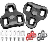 Tacobey Tacos de bicicleta compatibles con tacos Look KEO Grip, juego de placas de zapatos de ciclismo para interiores y exteriores, compatible con estructura Keo y pedales Keo con agarre, flotador de