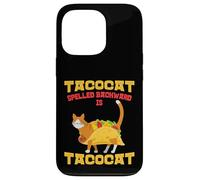 Tacocat escrito al revés es Tacocat Cinco de Mayo Carcasa para iPhone 13 Pro