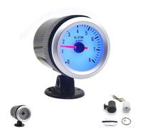 Tacómetro de coche de 52 mm, medidor de RPM para motores de gasolina, medidor de vehículos de 12 V, incluye cableado e instrucciones (idioma español no garantizado)