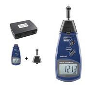 Tacómetro de contacto digital Rpm Medidor Herramientas de medición de Tach de datos de datos sin contacto SM6236E