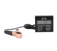 Tacómetro de motor de pulso Velocín de pantalla LCD Digital 30000 rpm Tacómetro de motor pequeño para la cadena de césped Atv Tractor ABS Material