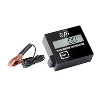Tacómetro de motor para cortacésped y motosierras, 1 pieza, compatible con 2 tiempos/4 tiempos, mide 0-30.000 RPM, pantalla LCD con detección de inducción, para mantenimiento de equipos al aire libre
