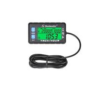 Tacómetro de motor Recordatorio de mantenimiento Contador de horas Contador de horas digital rojo Tacómetros