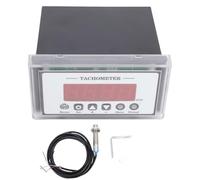Tacómetro digital con configuración Hall Sensor de interruptor de proximidad Npn Rpm Medidor de velocidad para torno Cinta transportadora Máquina de inspección de calidad