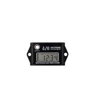 Tacómetro digital LCD Tacómetro de motor de gas Medidor de horas Probador de RPM reiniciable para motocicletas con motor de 2 4 tiempos con función de recordatorio de