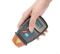 Tacómetro digital profesional digital láser foto tacómetro, pantalla LCD portátil RPM rotación motor velocidad DT-2234C + sin contacto digital LCD foto digital Mini probador de RPM