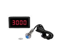 Tacómetro digital RPM Sensores Hall, medidor de velocidad base para motores y dispositivos giratorios, lecturas precisas, fácil instalación, tacómetro digital con sensores Hall