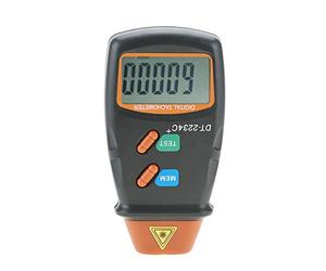 Tacómetro Digital Sin Contacto LCD,Tacómetro Fotográfico,Mini Medidor Probador De RPM Portátil,Para Motor, Ruedas, Torno, Ventilador Eléctrico, Fabricación De Papel