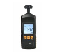 Tacómetro digital, Tacómetro De Contacto Digital, Velocidad Rotación, Medidor Frecuencia Del Motor Lineal, 0,5~19999RPM, Velocímetro LCD, Punta Goma, Retención Datos para ruedas de motor torno coche