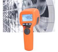 Tacómetro Estroboscópico Digital De Destello, Estroboscopio Digital Sin Contacto, Rango Medición 60 A 999.999 RPM Y Alta Precisión del 0,001%, 1500 Lux para La Medición En Motores Y Tornos