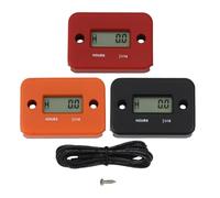 Tacómetro inductivo digital: medidor de RPM del motor a prueba de agua, contador de horas con pantalla, temporizador de velocidad del motor | Cortacésped Moto de nieve Motocicleta ATV Generador