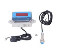 Tacómetro LED Digital, Tacómetro de Motor Sensor del Medidor de Velocidad IP68 Pantalla Digital LED DC 8V -25 V Medidor de Velocidad del Motor Tacómetro RPM para Equipos