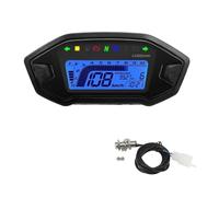 Tacómetro Odómetro Motocicleta Velocímetro Digital Universal para Motocicleta, Tacómetro, Tablero De Instrumentos, 10000 RPM, Pantalla para 1, 2 Y 4 Cilindros.