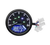 Tacómetro Odómetro Panel Digital Universal para Motocicleta, tacómetro de 12000 RPM y km/h, Accesorios para