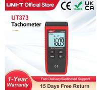 Tacómetro UNI-T UT373, Medidor de Velocidad sin Contacto, 10~99999 RPM, Tacómetro Láser