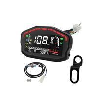 Tacómetro Universal para Motocicletas Fueraborda, Panel Digital, Medidor Aceite Sensor Combustible, Velocímetro para Motos De 1, 2 Y 4 Cilindros Cuentakilómetros(Type C)