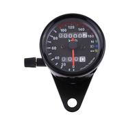 Tacómetro Velocímetro Universal Motocicleta para Medidor Cuentakilómetros para con Luz De Señal Accesorios Indicadores Retroiluminación