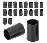 Tacón Alto Ceel, Consejos de Reemplazo para Protector del Talón, Zapatos Negros de Poliuretano CPU, Juegos de Reparación (Diámetro Interior 11 mm)