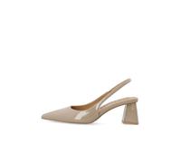 Tacón Escultural Biamaralyn Zapatos Destalonados 36 Beige